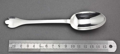 Silver Rattail Trefid Spoon - Christening Present